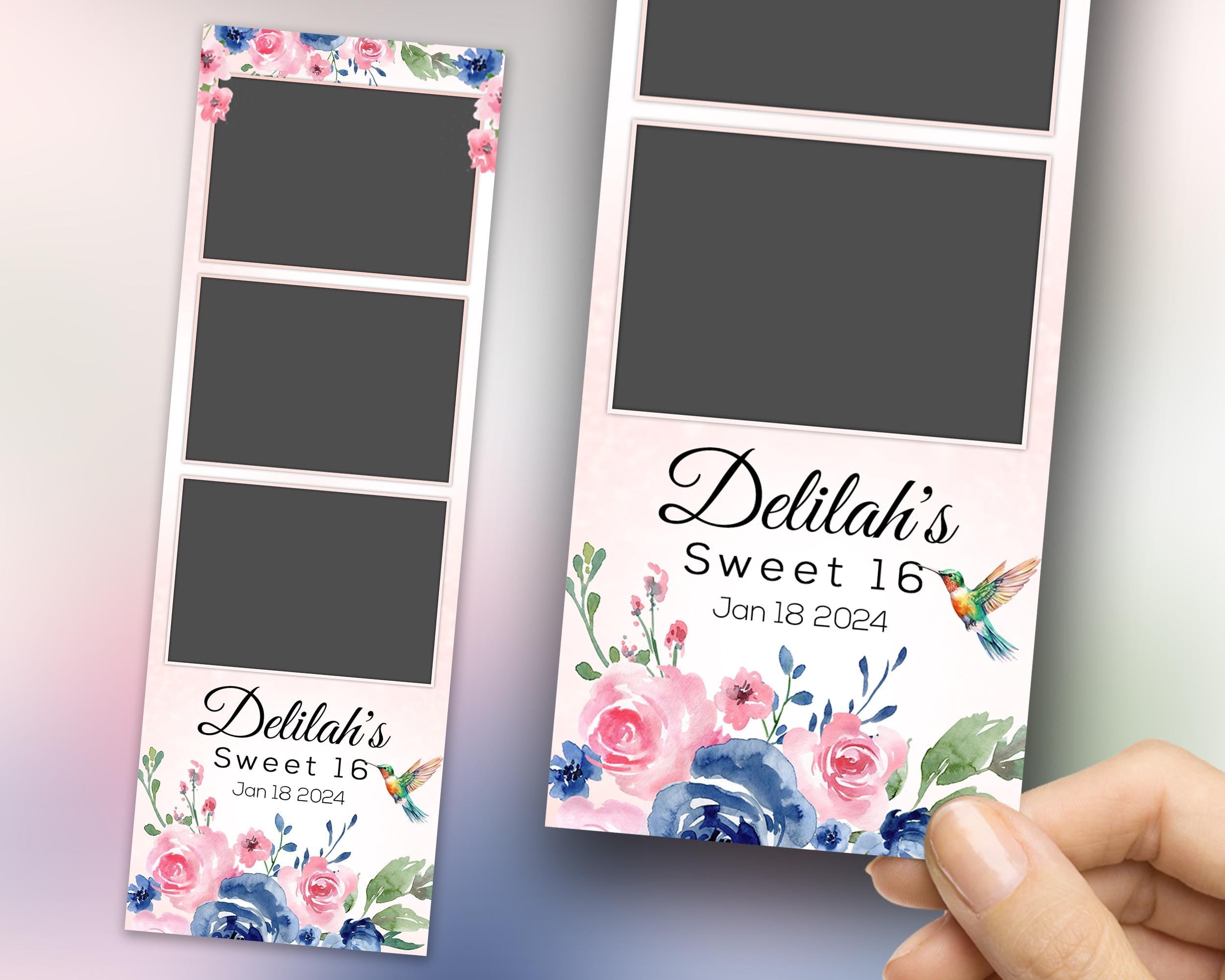 Sweet 16 Photobooth Template, XV Photobooth, Quince Photobooth, Mis Quince, Birthday, Quinceañera Photo Booth, Quinceanera 512