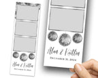 Disco Ball Photobooth Template, Disco Photo Booth Template, Silver Disco Ball Wedding Photobooth Template 1463