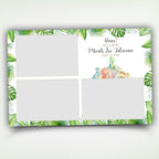 Safari photobooth It's a Boy Dinosaur Baby Shower Photo Booth Template | Dino Baby Shower Photobooth Template 1465