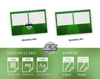 Bar Mitzvah Photo Booth Template and Football Playground Bar & Bat Mitzvah Photobooth Overlay