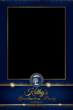 Graduation Photo Booth Template Prom Photobooth Class of 2023 Red Gold Grad Photobooth Class of