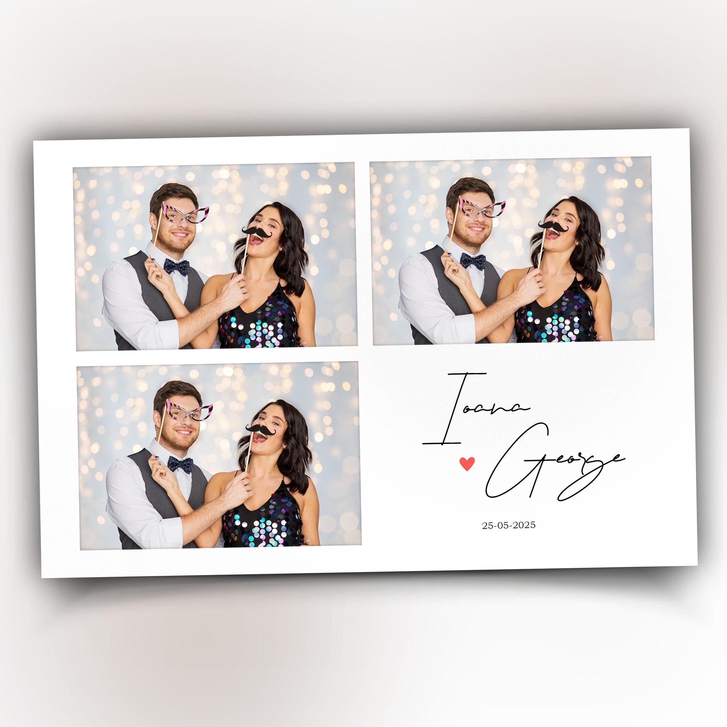 Signature Wedding Anniversary Photo Booth Template DSLR Mirror Booth Salsa Touchpix Darkroom Photobooth