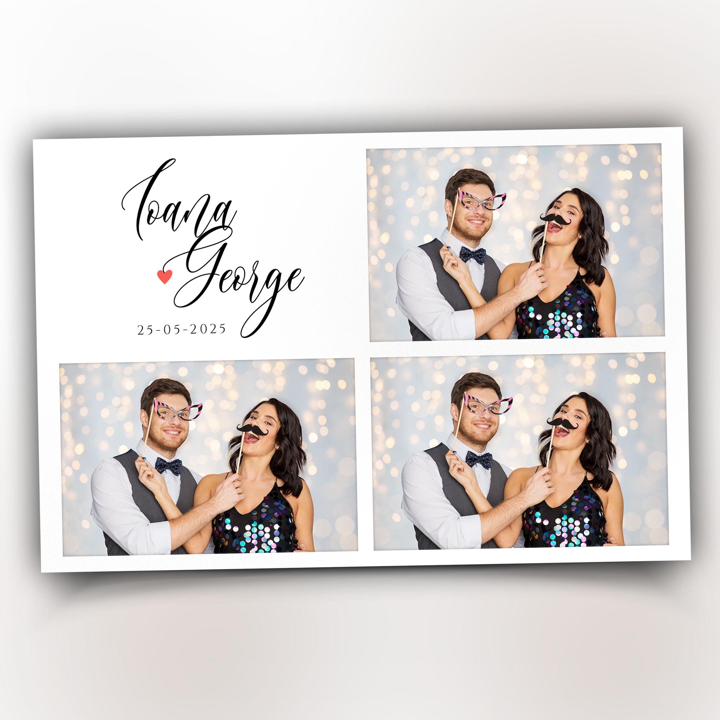 Signature Wedding Anniversary Photo Booth Template DSLR Mirror Booth Salsa Touchpix Darkroom Photobooth